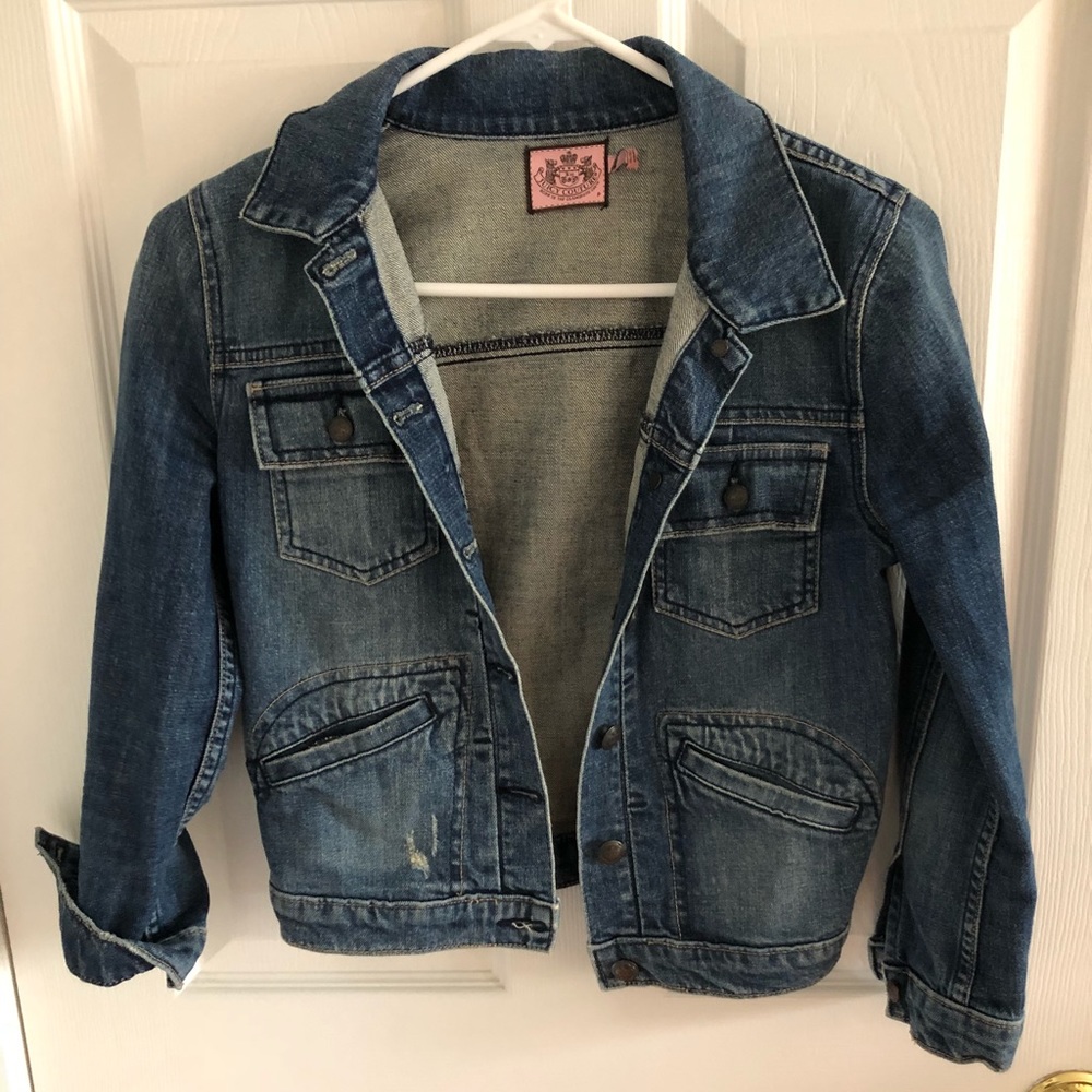 Cropped Jean Jacket